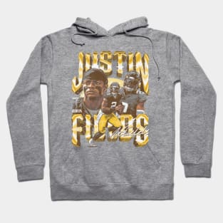 Justin Fields Pittsburgh Vintage Hoodie